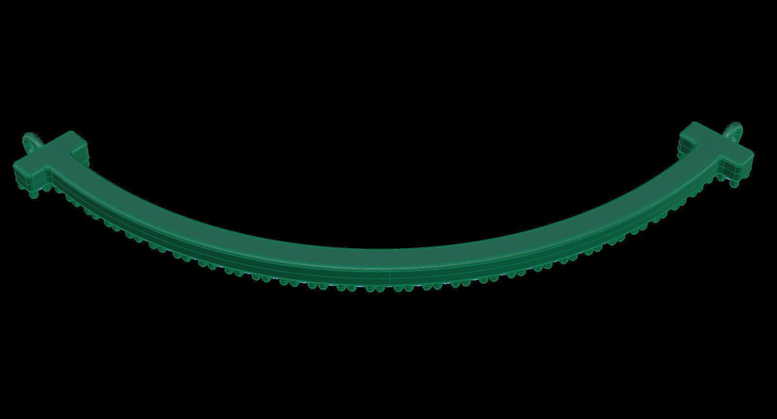 T Smile Pendant with Diamonds 3D print model_18