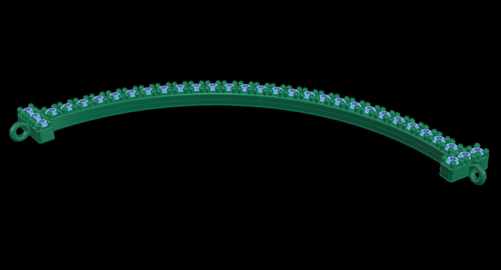 T Smile Pendant with Diamonds 3D print model_17