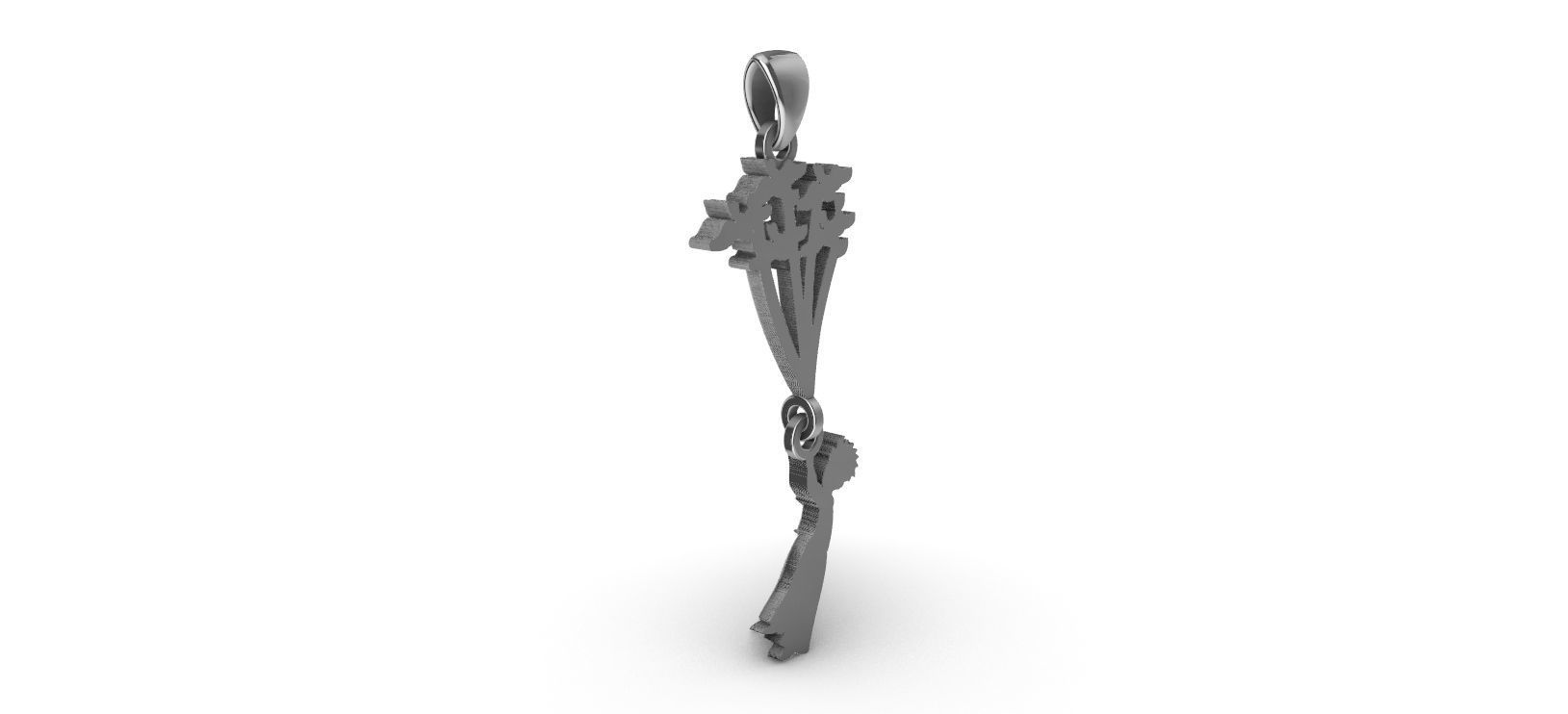 The Little Prince pendant 3D print model_11