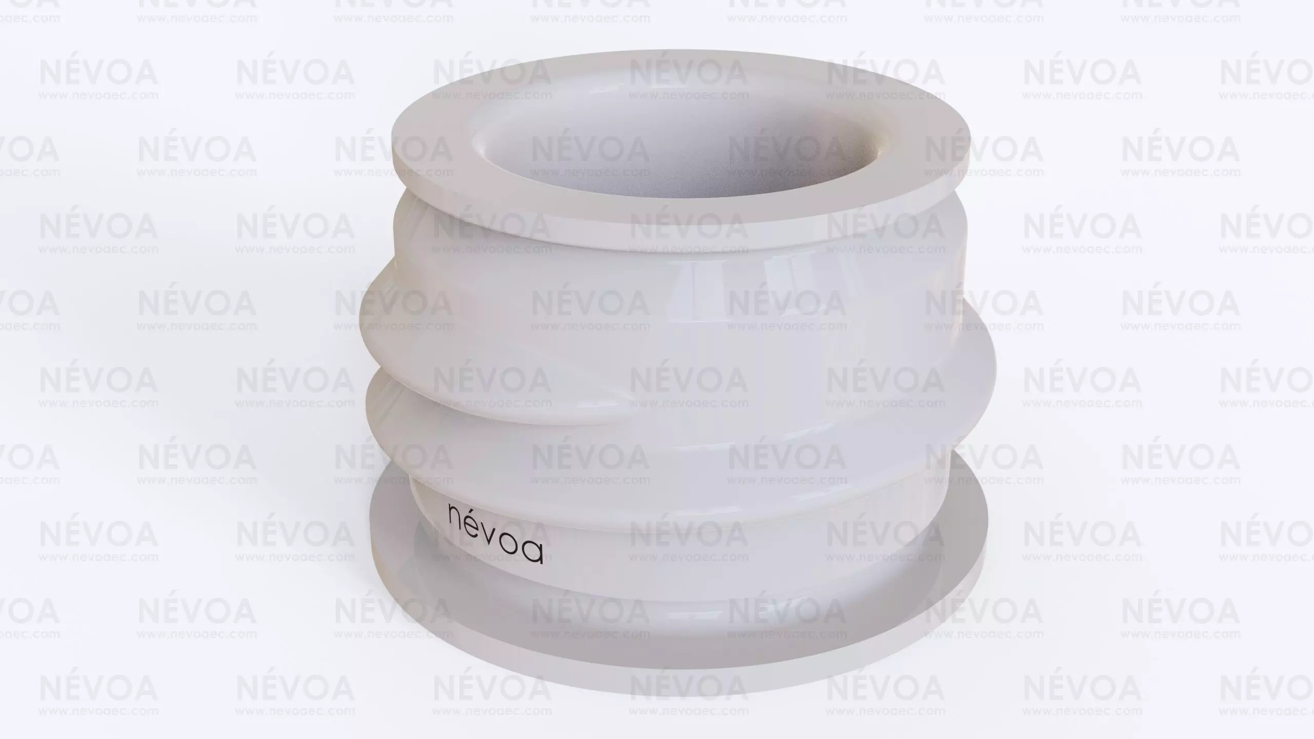 Neck finish - SP 100 - 22 BDF - voluntary standard 3D model