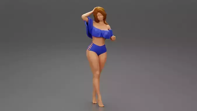 Beautiful Woman Spring Mood