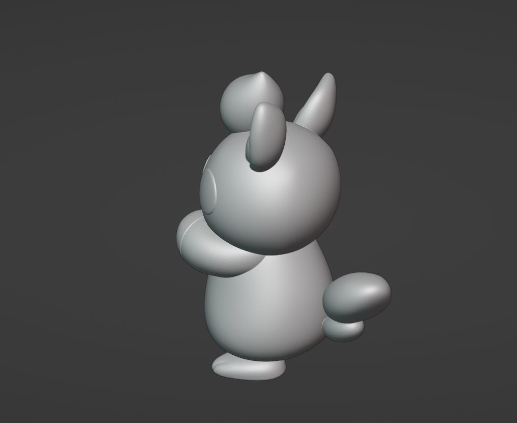 Lechonk  Pawmi  Smoliv  3D Model Collection_11