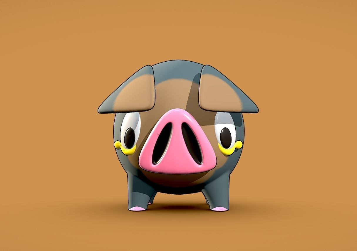 Lechonk  Pawmi  Smoliv  3D Model Collection_20