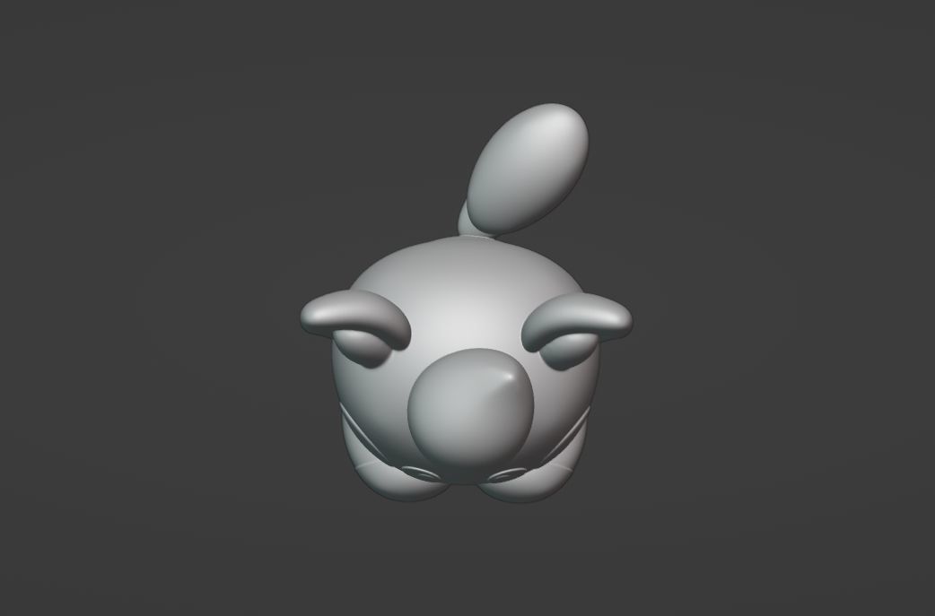 Lechonk  Pawmi  Smoliv  3D Model Collection_10