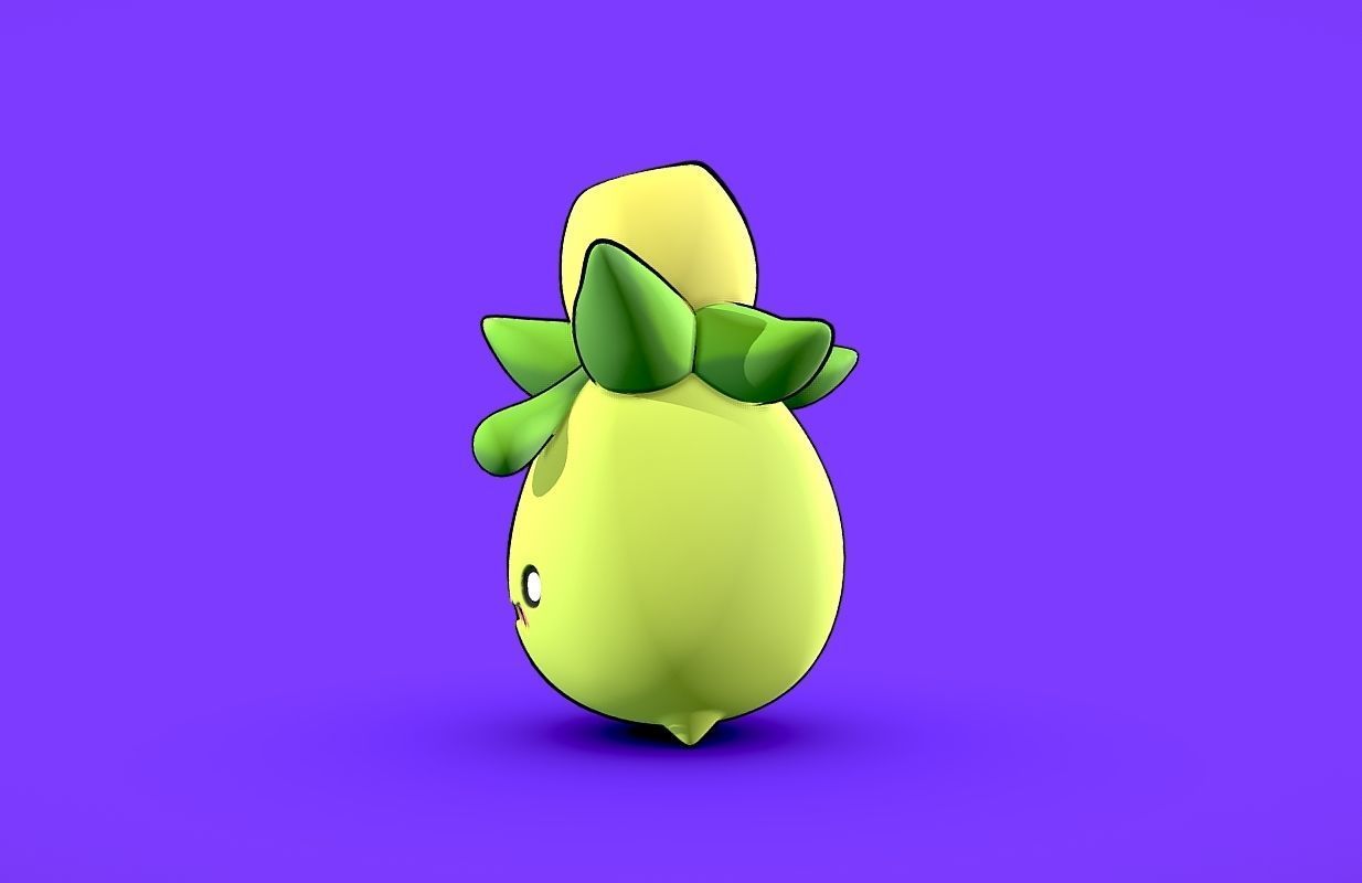 Lechonk  Pawmi  Smoliv  3D Model Collection_4