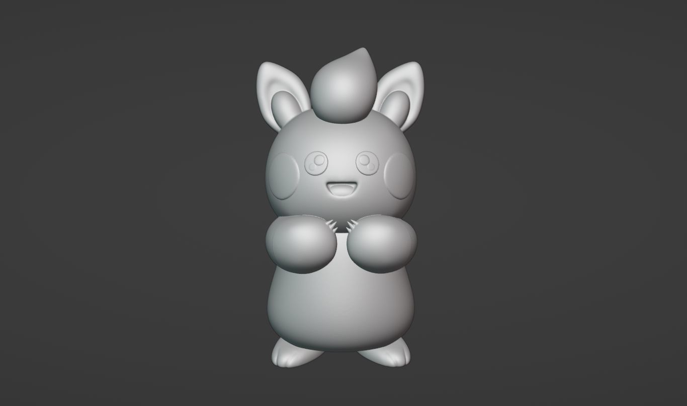 Lechonk  Pawmi  Smoliv  3D Model Collection_9