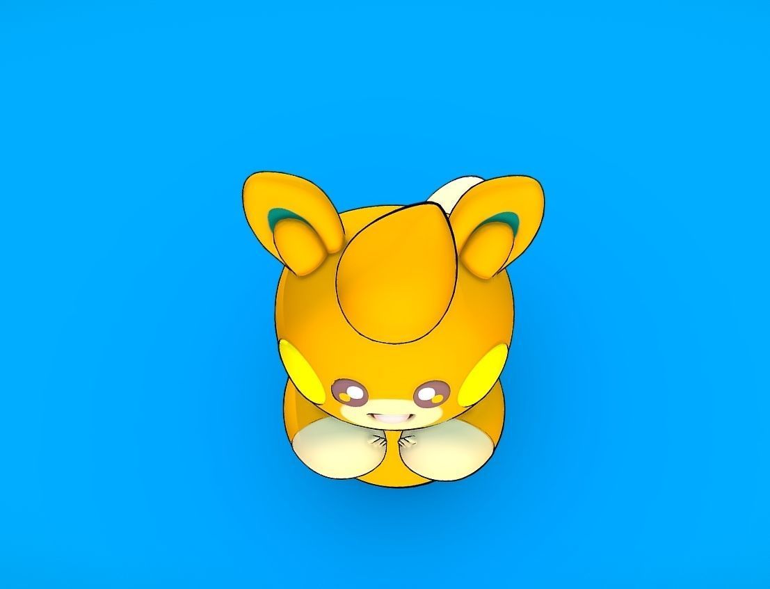 Lechonk  Pawmi  Smoliv  3D Model Collection_16