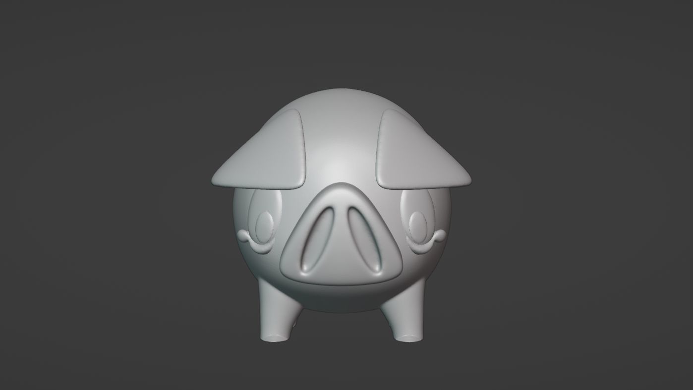 Lechonk  Pawmi  Smoliv  3D Model Collection_18