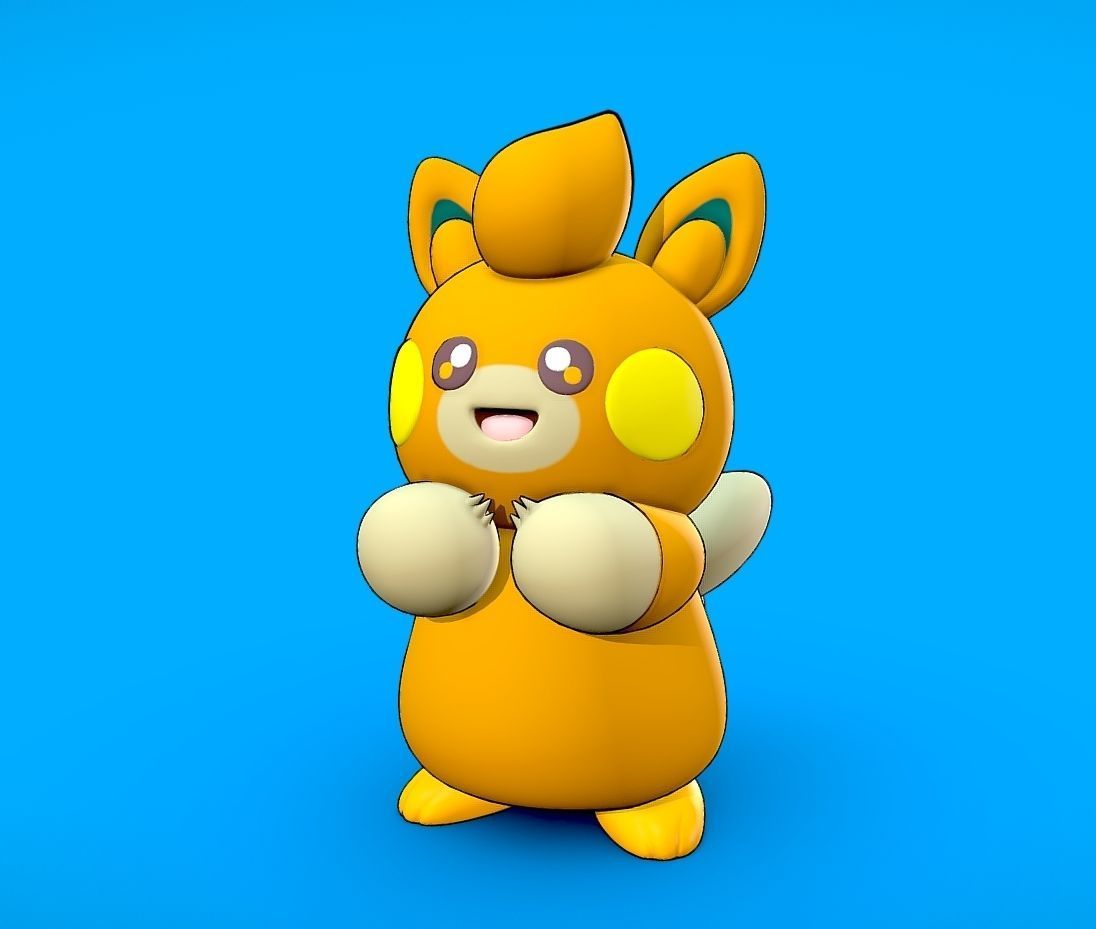 Lechonk  Pawmi  Smoliv  3D Model Collection_13