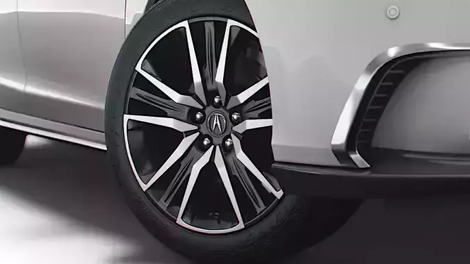 Acura RLX SH AWD 2021 wheel 3D model