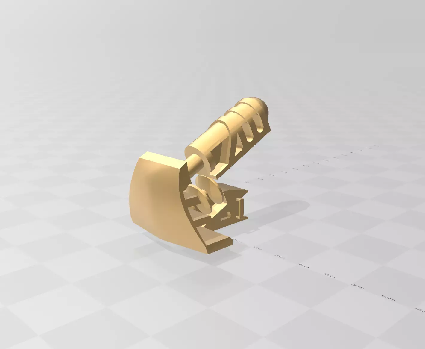 Bionicle Inspired Stone Boots 3D Printable Model 3D print model_0