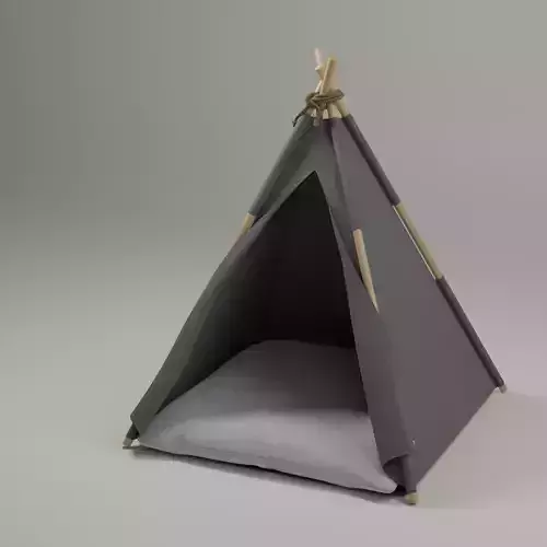 Wigwam for pets 3D model