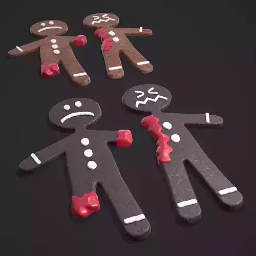 Half Eaten Cookie Men 