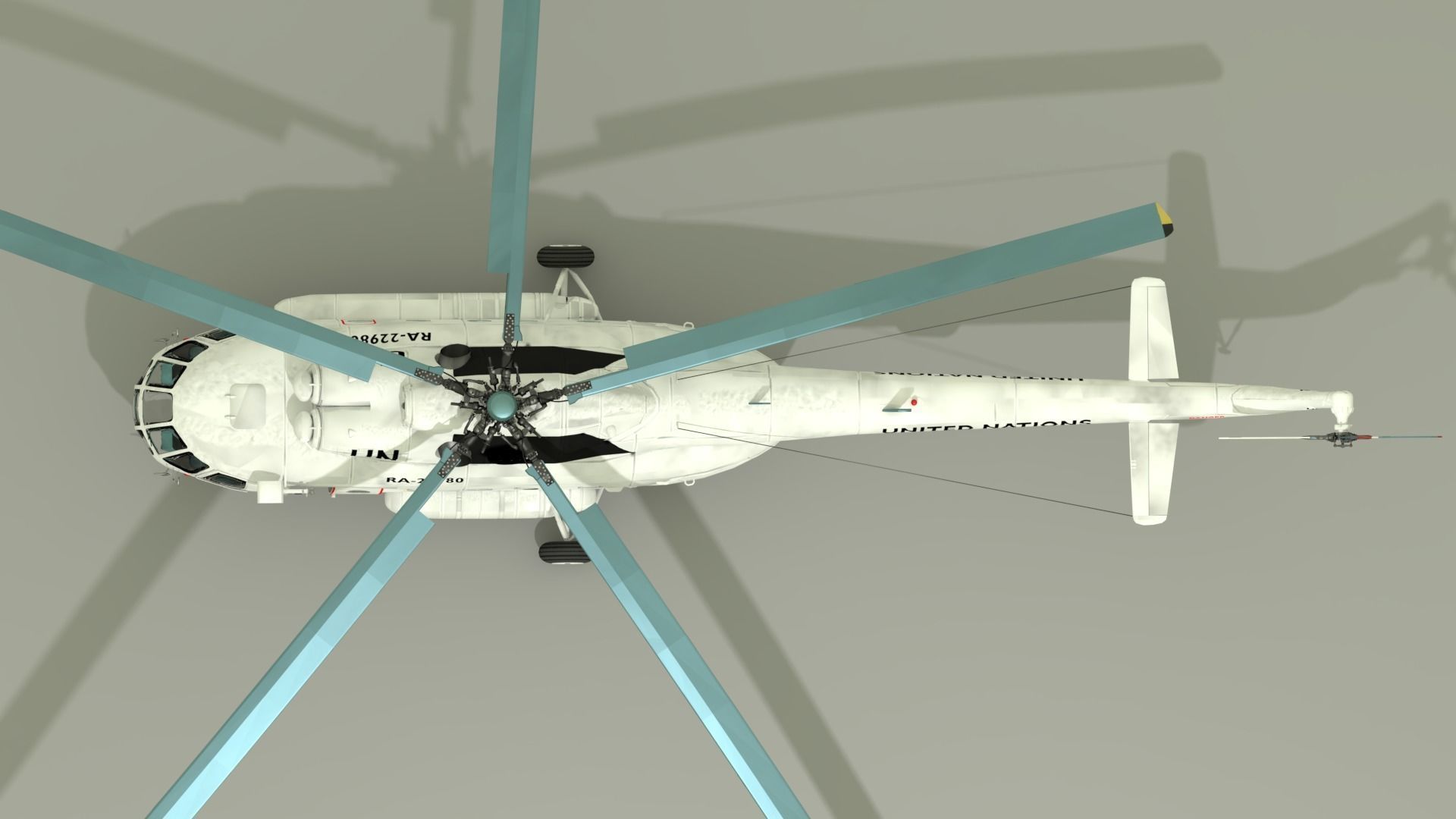 Mil Mi-8 Helicopter  3D model_12