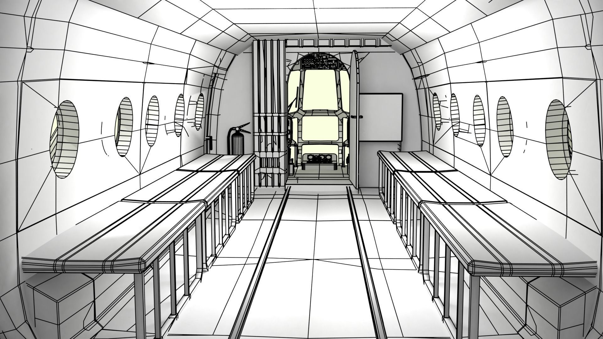 Mil Mi-8 Helicopter  3D model_23