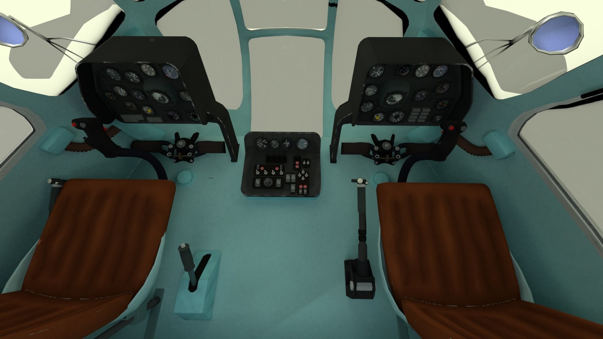 Mil Mi-8 Helicopter  3D model_17