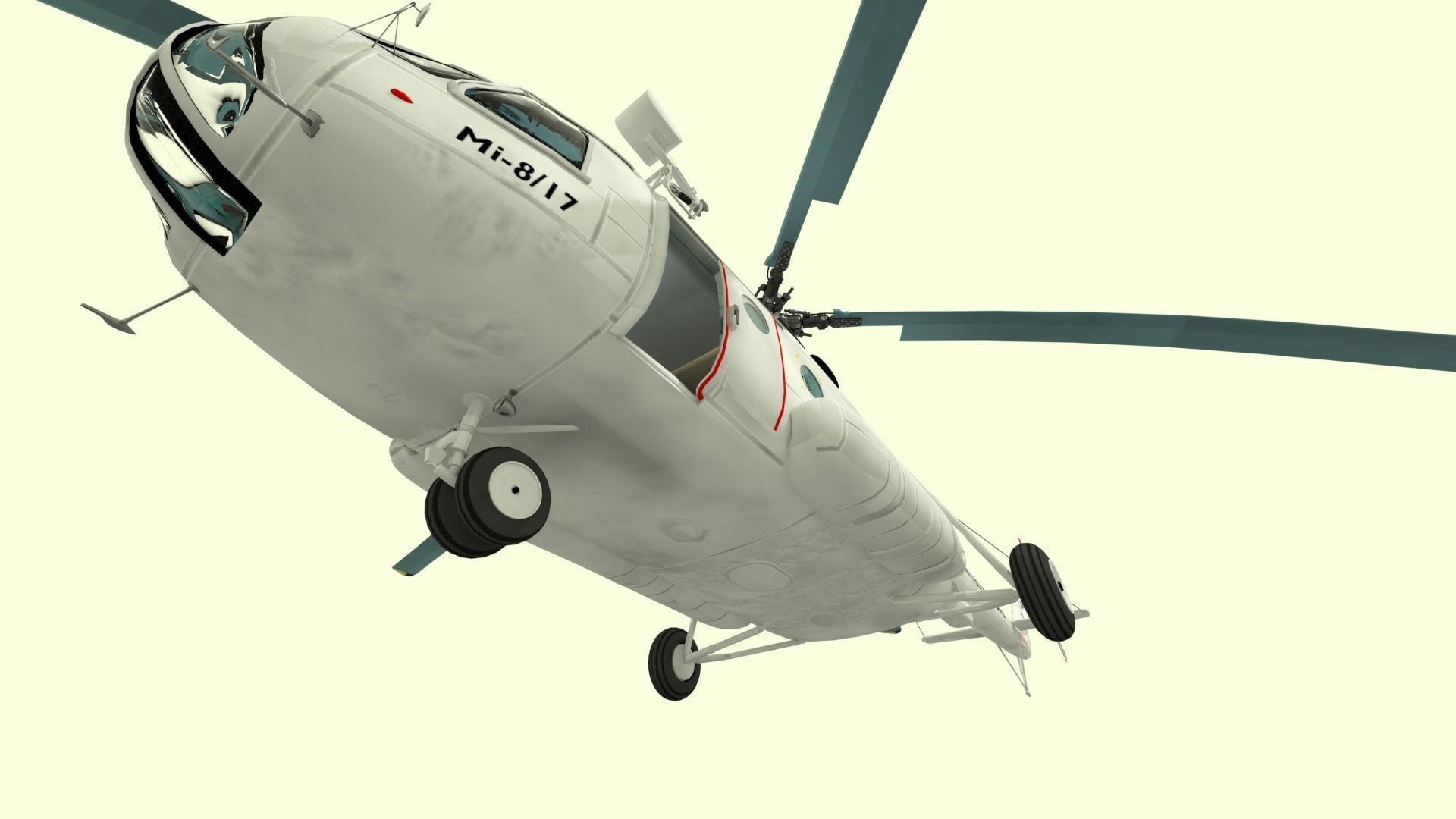 Mil Mi-8 Helicopter  3D model_19