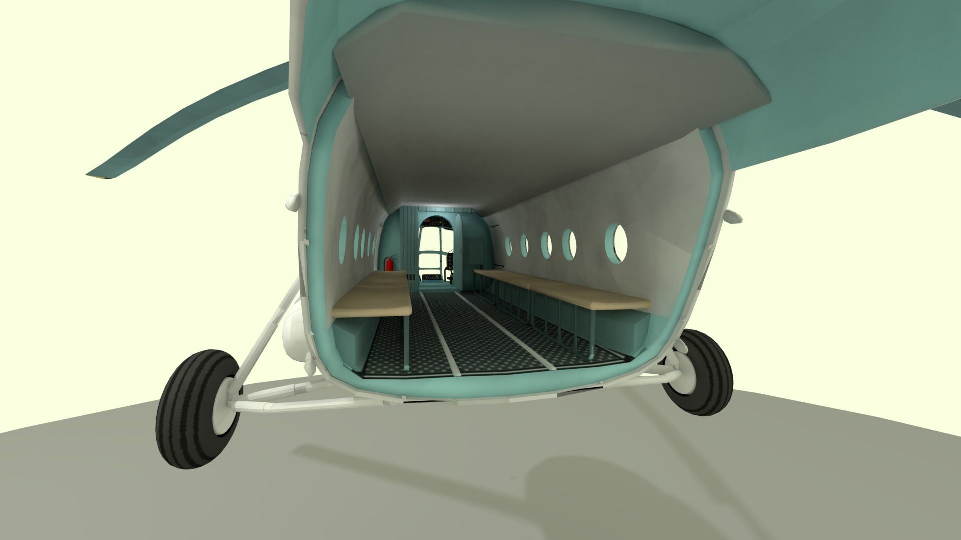 Mil Mi-8 Helicopter  3D model_14