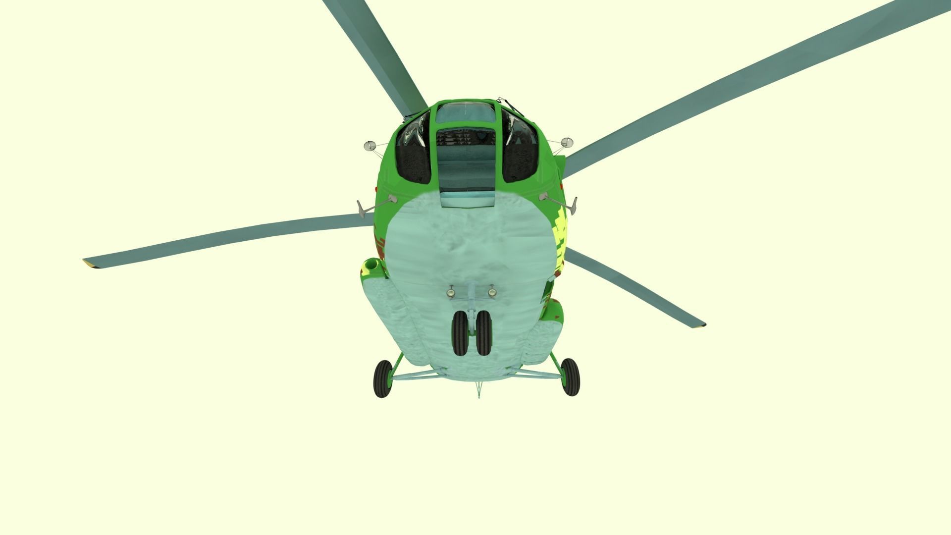 Mil Mi-8 Helicopter  3D model_27