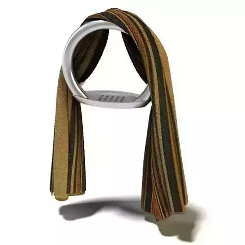 Towell Hanging On Rack