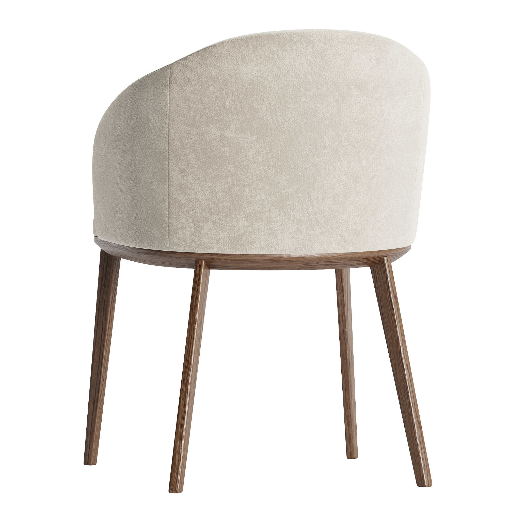 TARANTO dining chair set 3D model_4