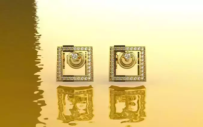 Light Earring - 3D Jewelry - BR-345