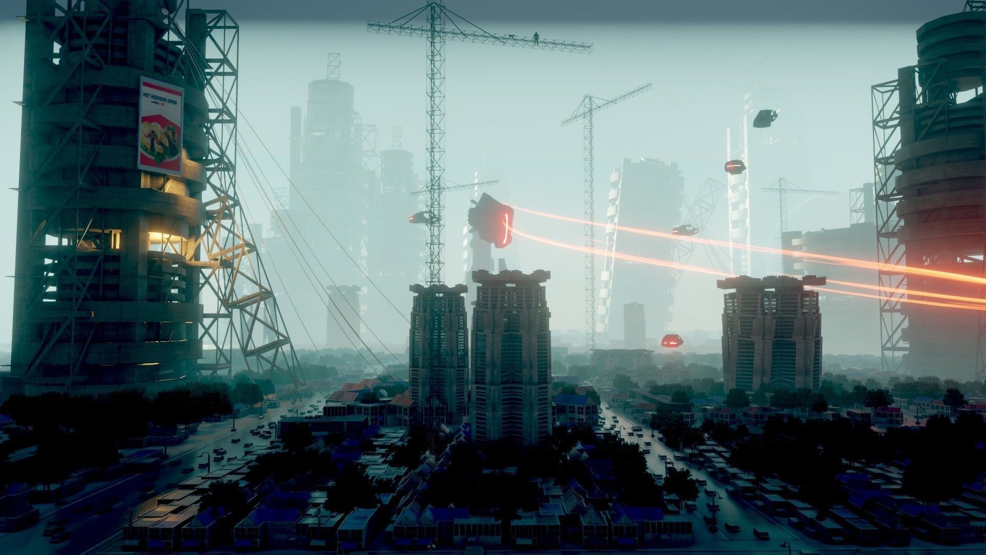 Blender Mega city project 3D model_4