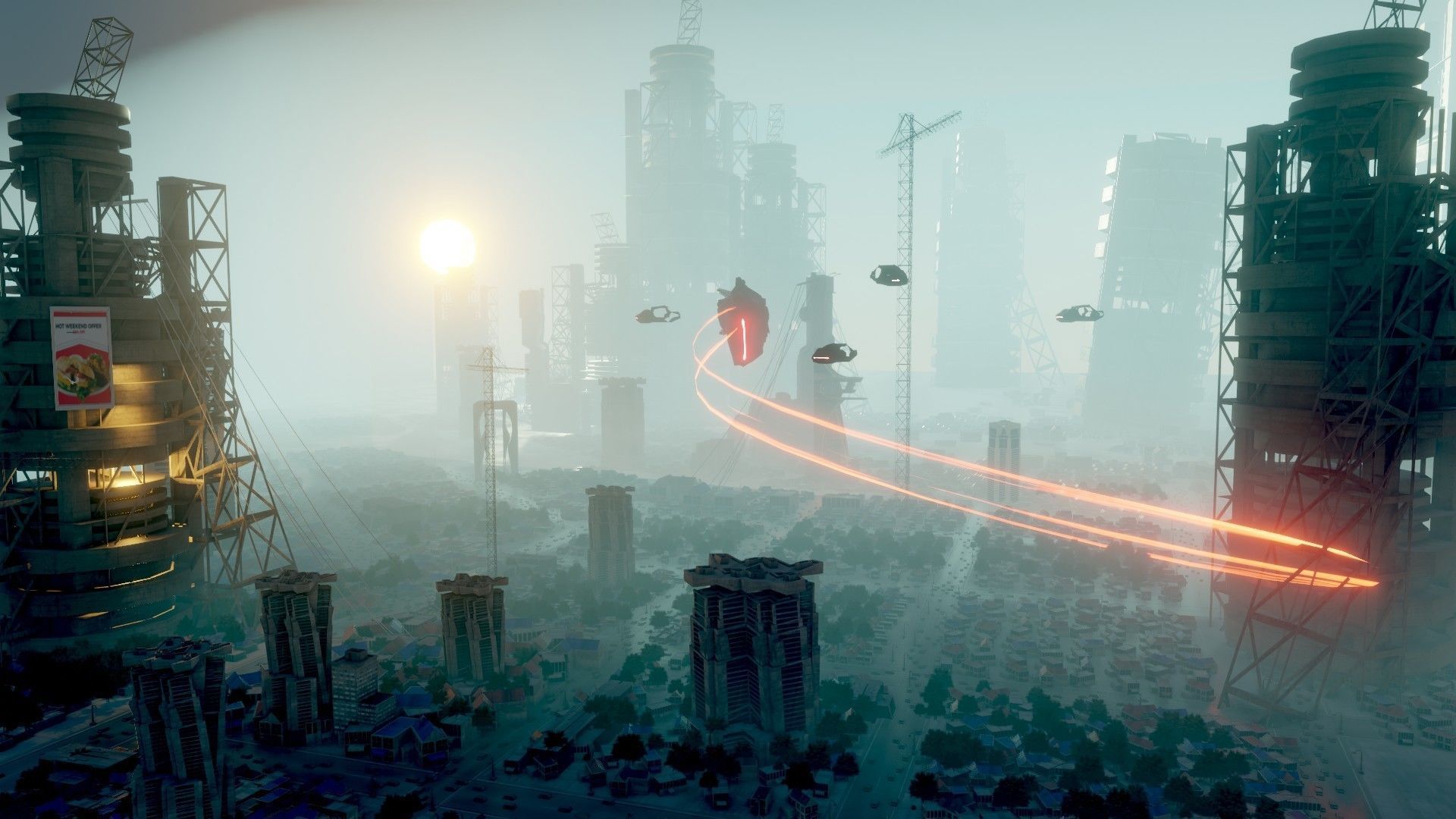 Blender Mega city project 3D model_2