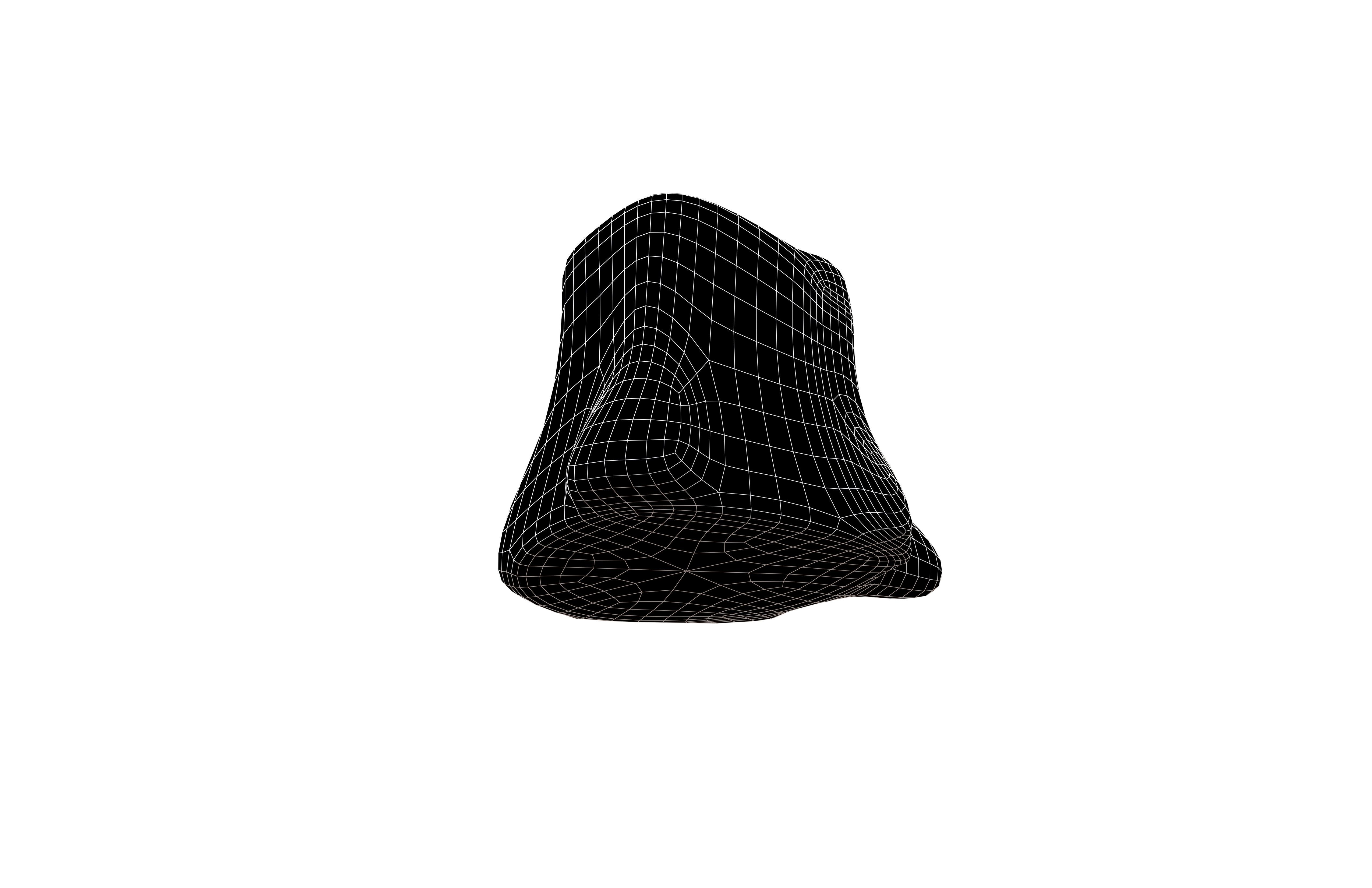 Tree Log v1 001 Low-poly 3D model_7