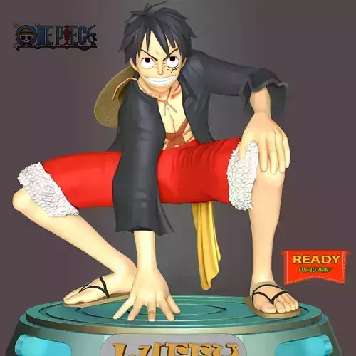 Monkey D Luffy - One Piece 3D print model