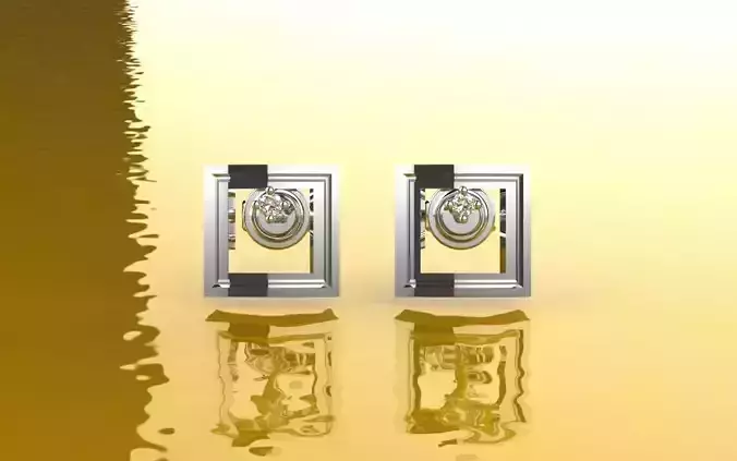 Light Earring - 3D Jewelry - BR-347