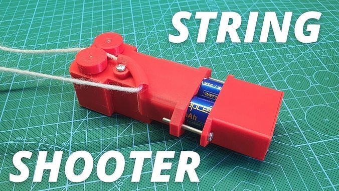 string shooter 3d printed 3D print model