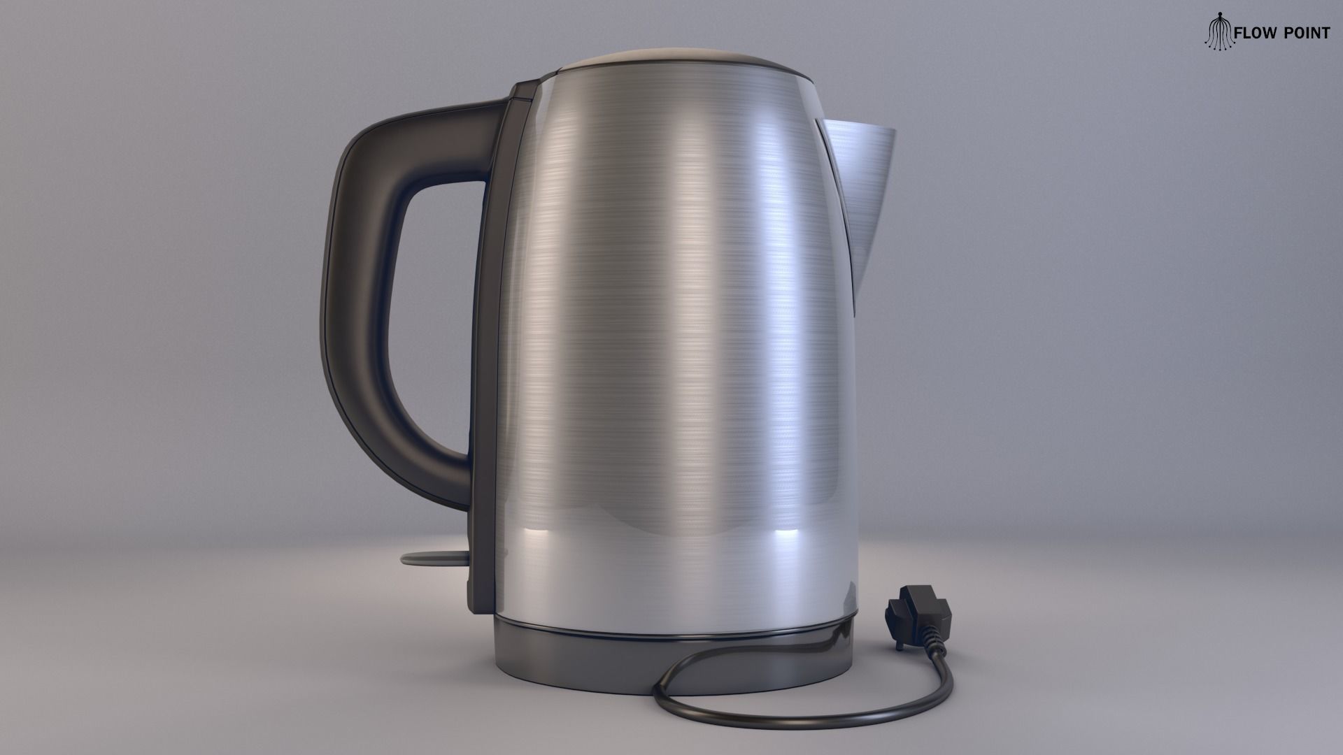 Electric Kettle 3D model_4