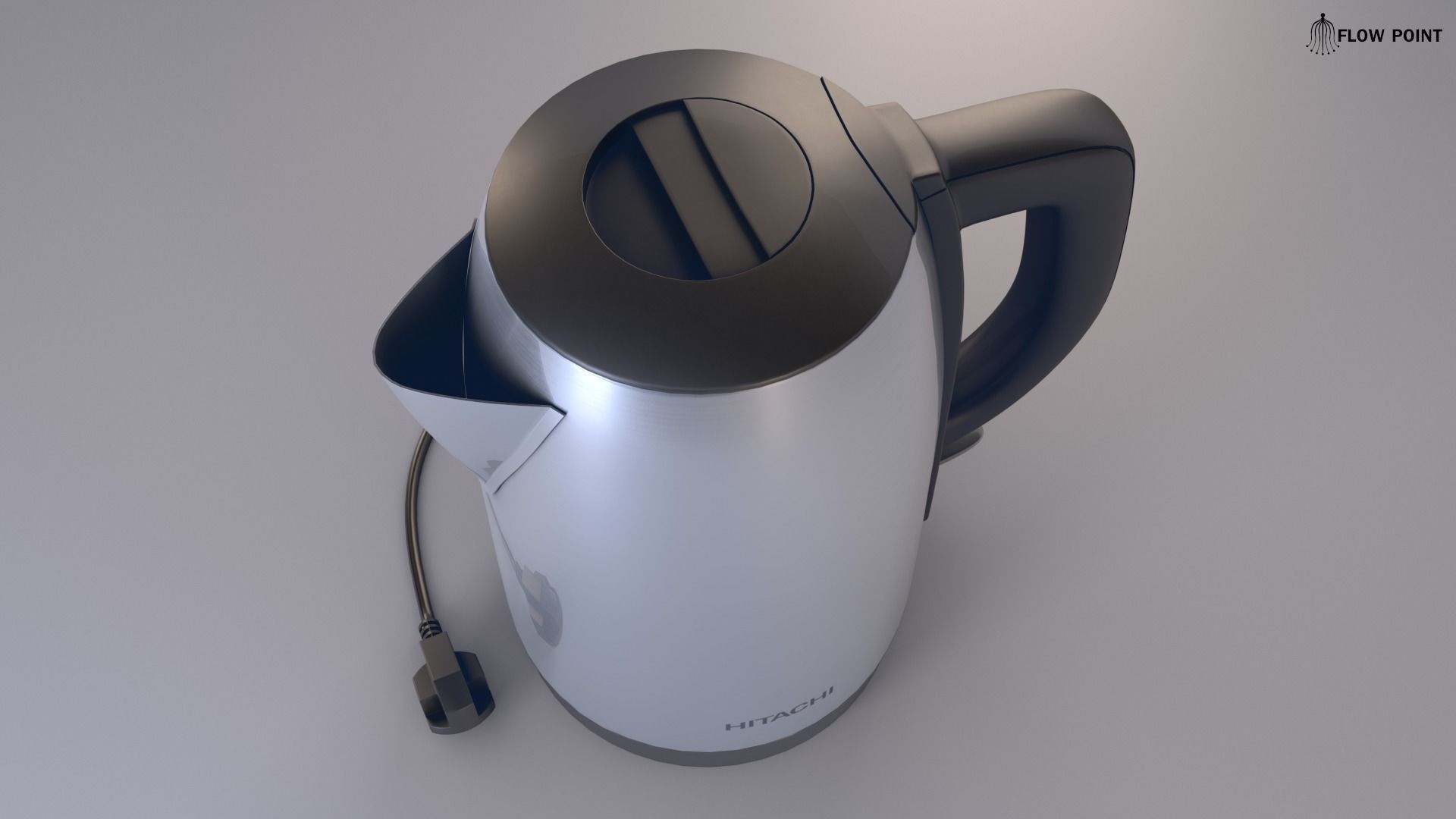 Electric Kettle 3D model_9
