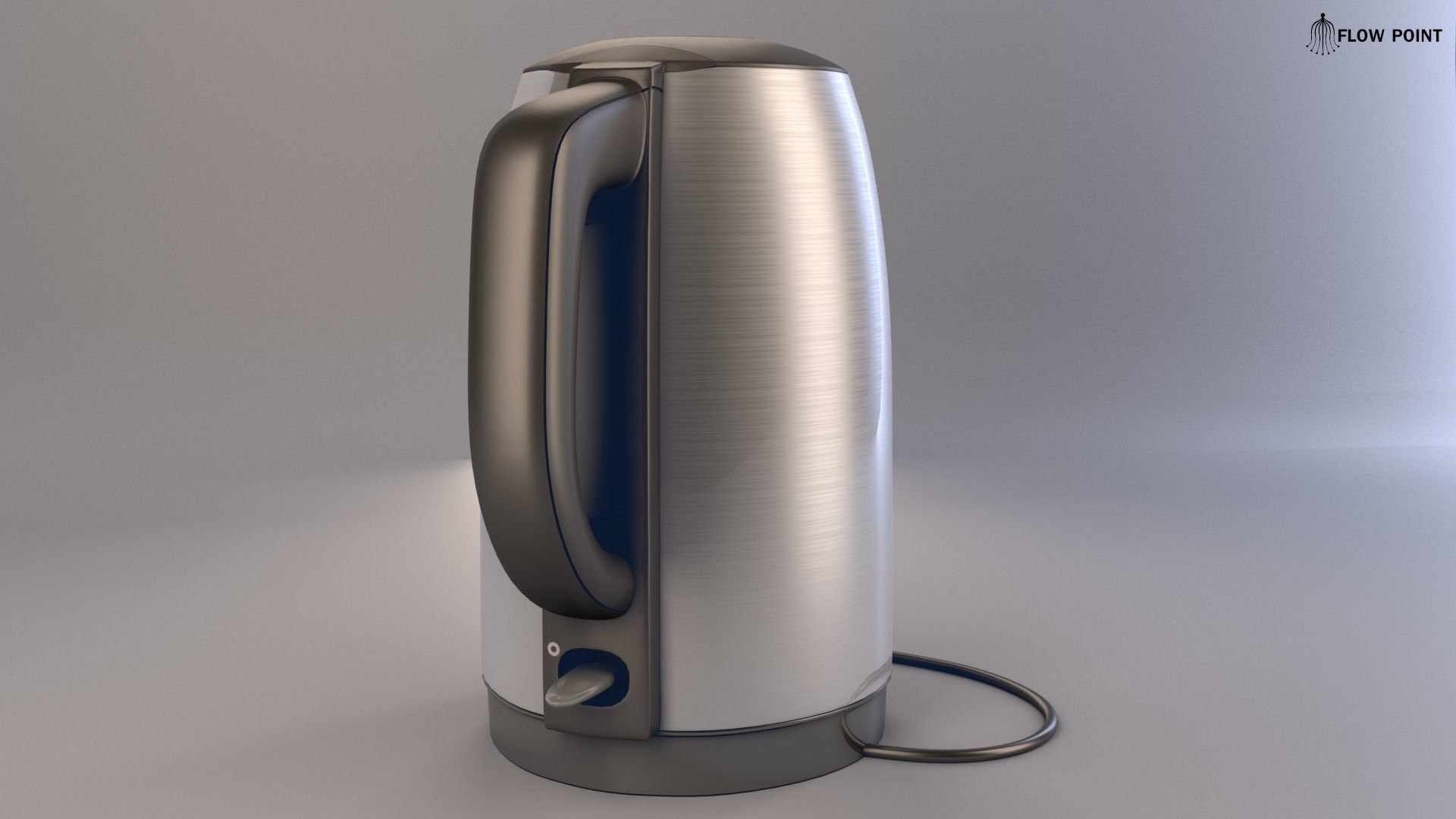 Electric Kettle 3D model_3
