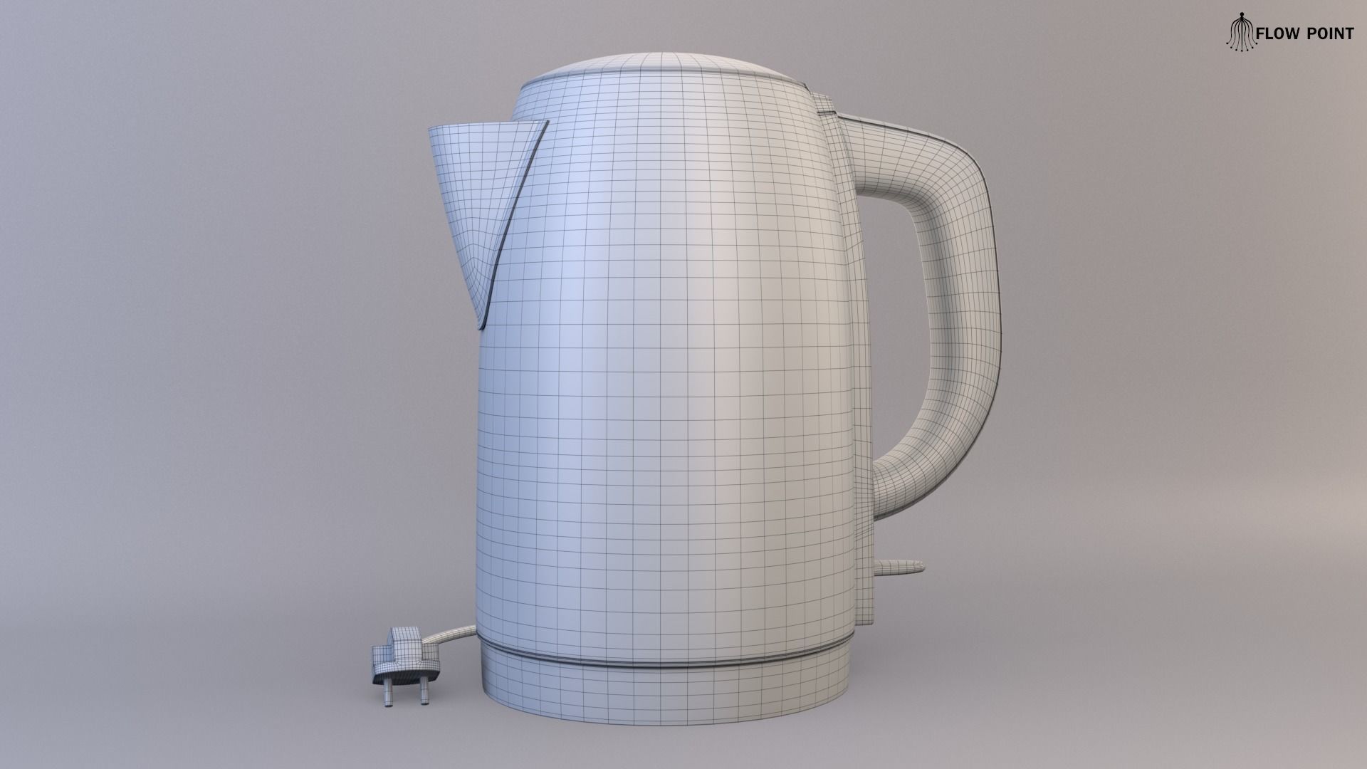 Electric Kettle 3D model_15
