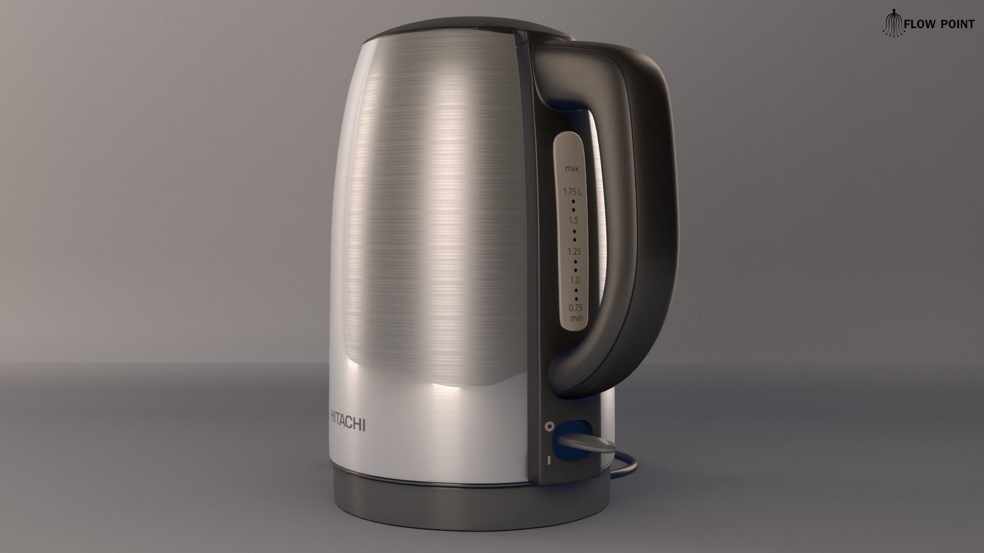 Electric Kettle 3D model_1