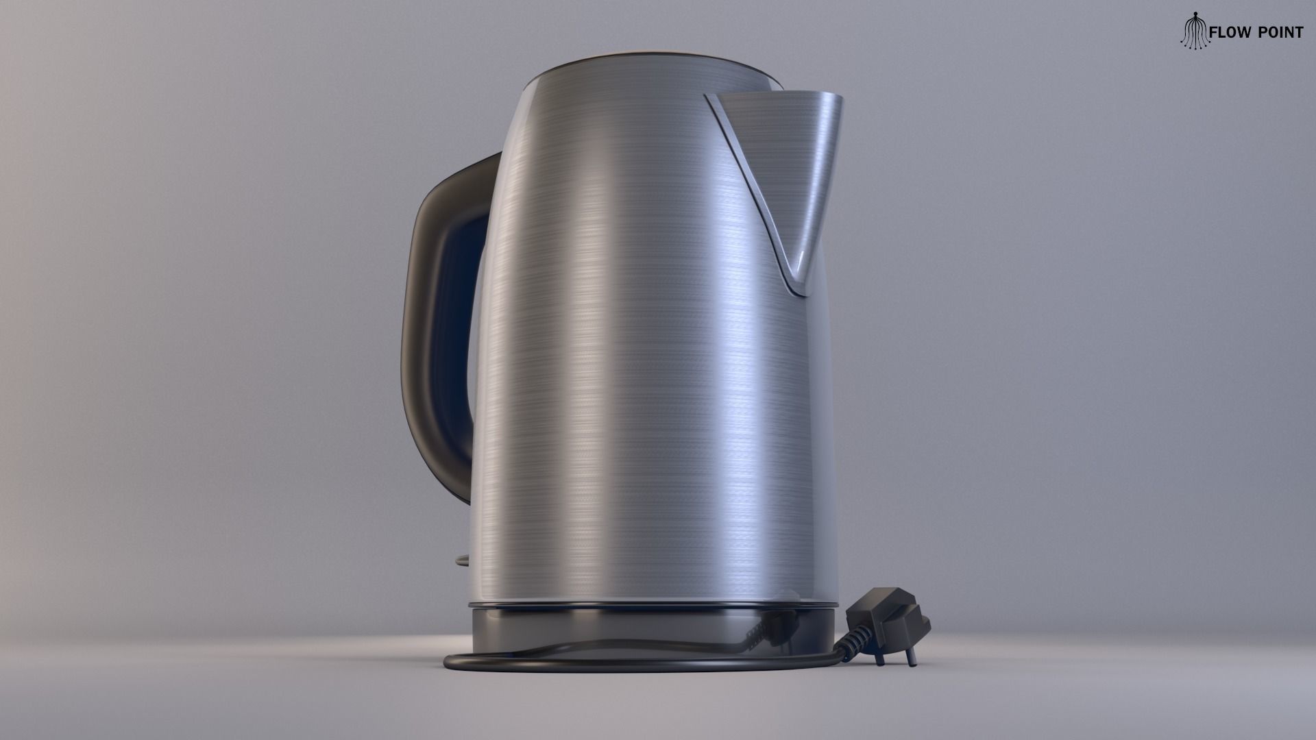 Electric Kettle 3D model_5