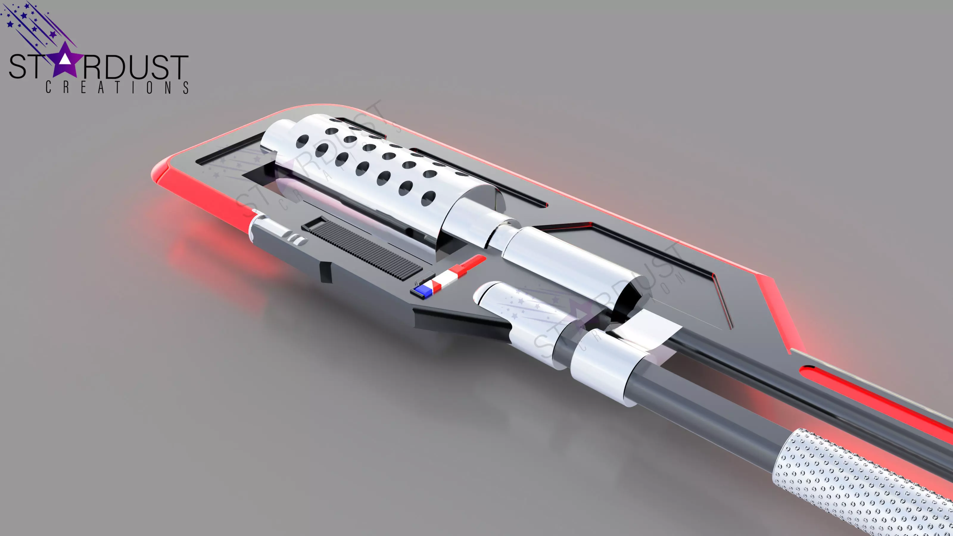 Purge Troopers Electro hammer 1 12 scale Black series 6 inch 3D print model_0