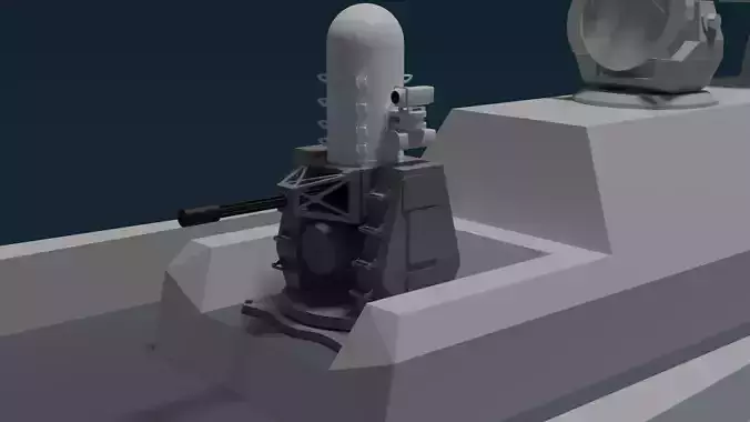 phalanx ciws 3D model