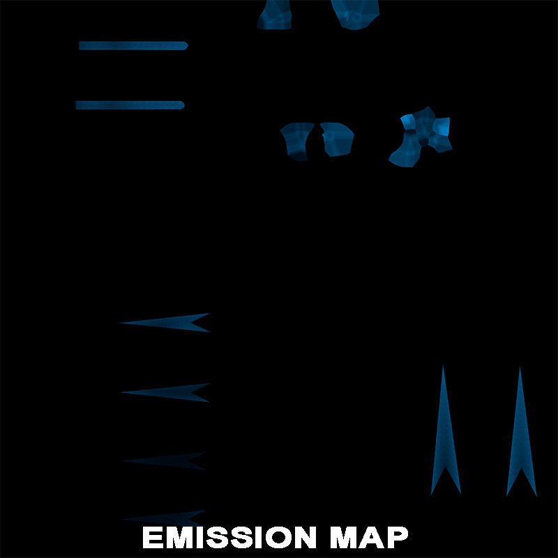 Fantasy Sword 04 PBR Unity UE Arnold V-Ray Textures Low-poly 3D model_28