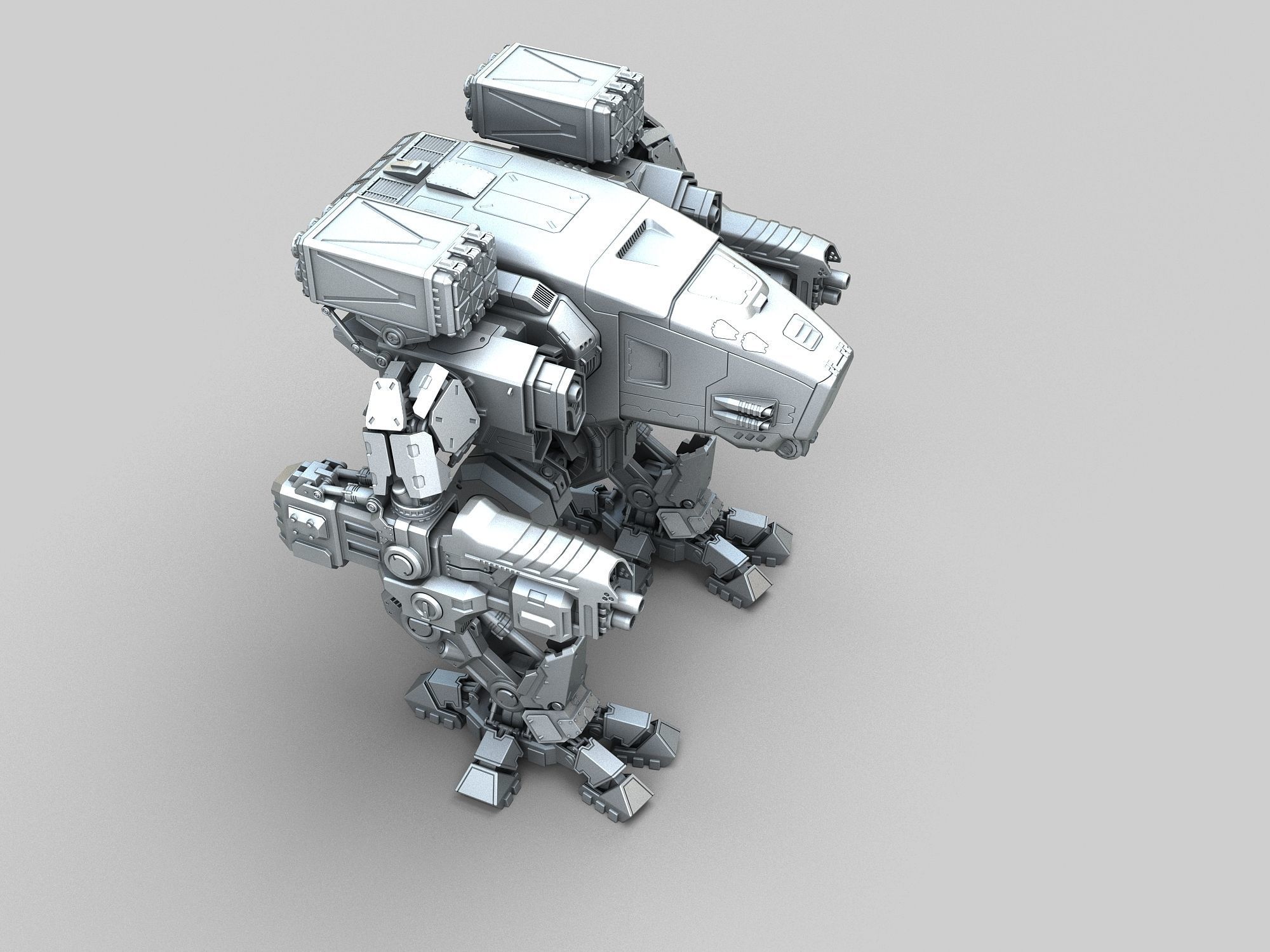 Robot 20 3D model_2