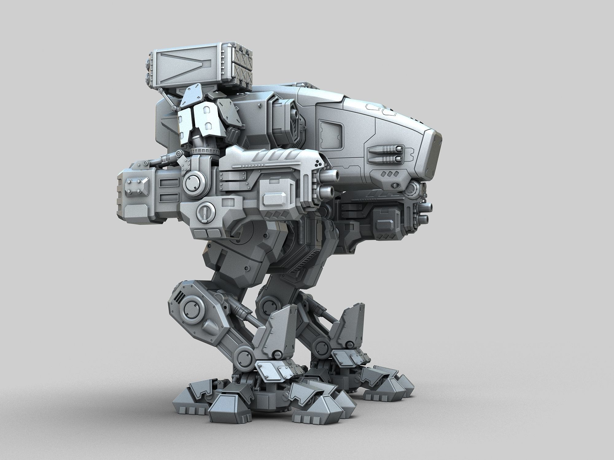 Robot 20 3D model_1