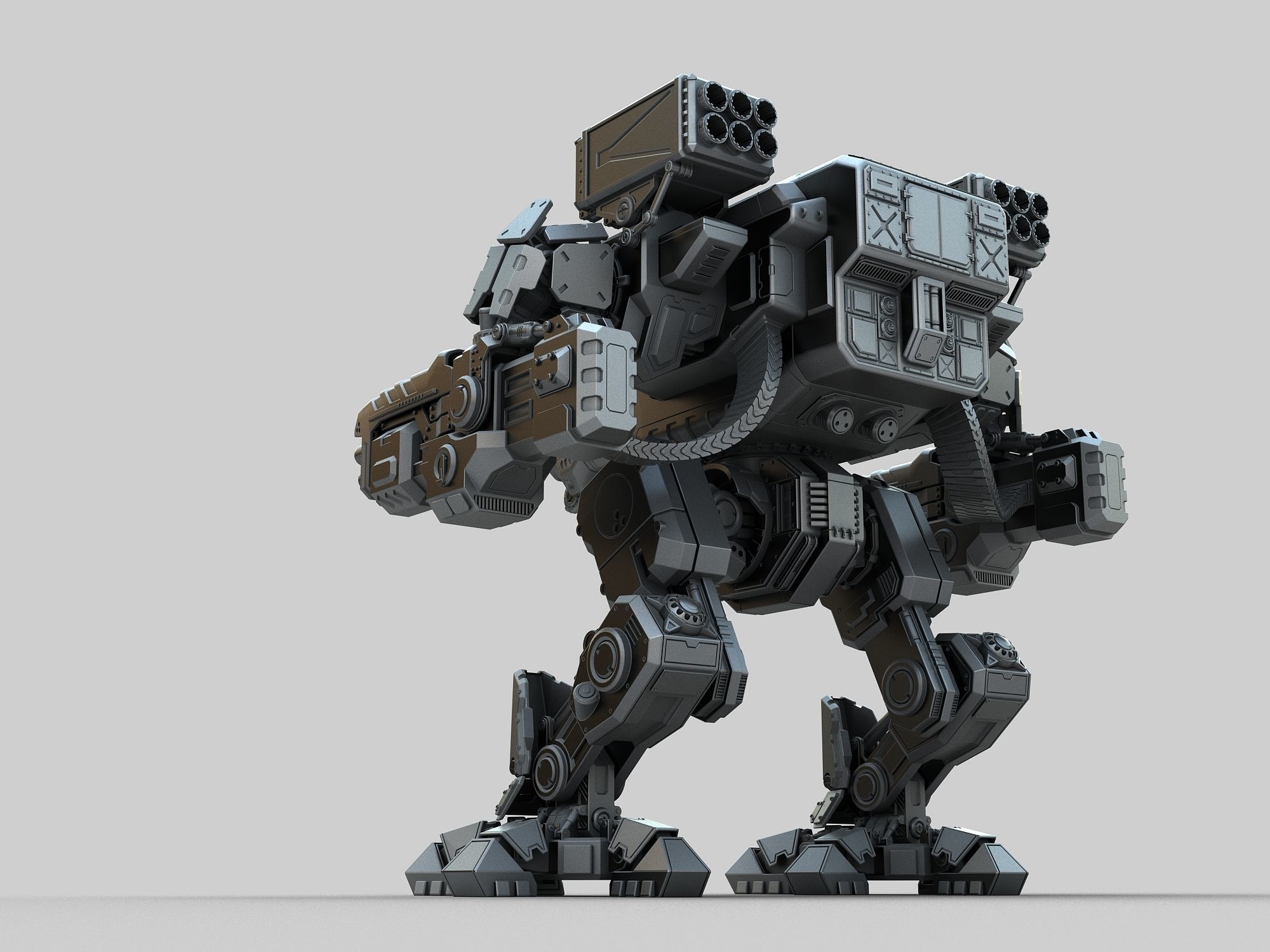 Robot 20 3D model_4