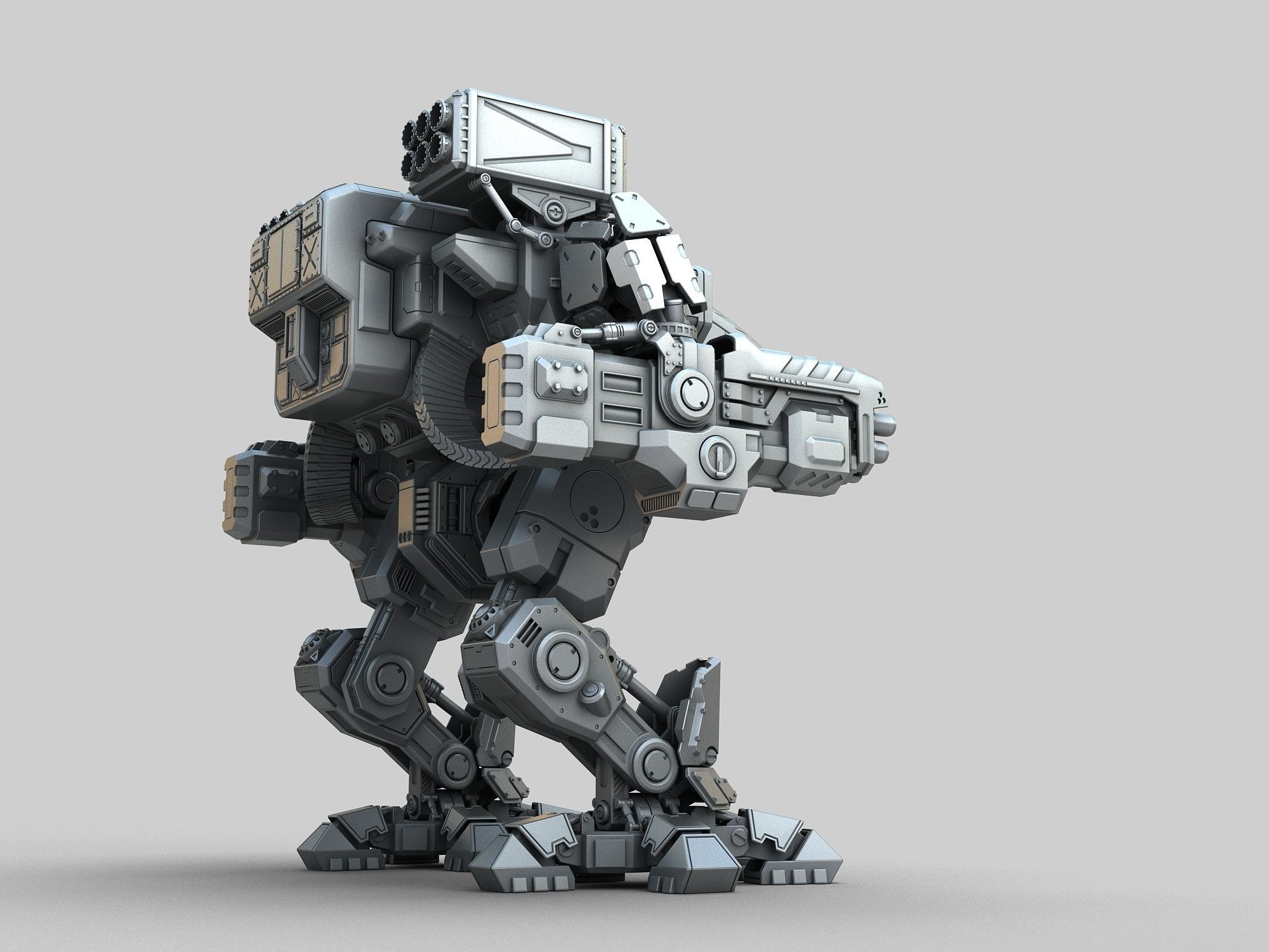 Robot 20 3D model_3