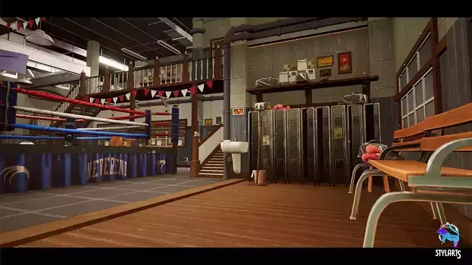 Stylized Boxing Club