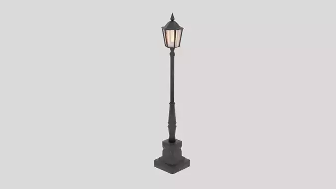 Old Fashioned Street Lamp