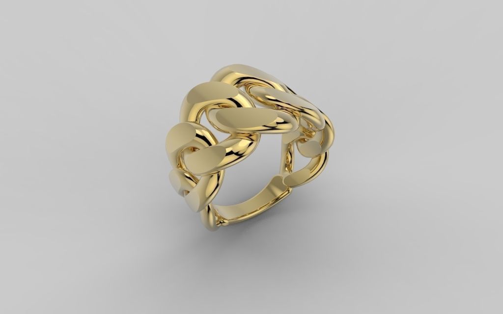 Set Chain - Jewelry 3D - 4 Models 3D Model Collection_1