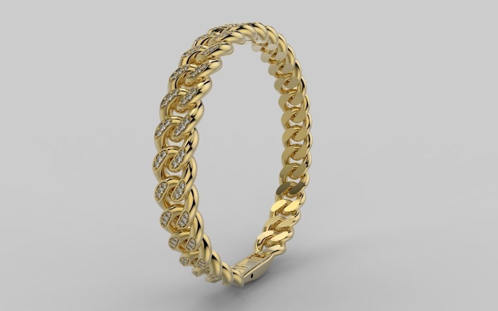 Set Chain - Jewelry 3D - 4 Models 3D Model Collection_45