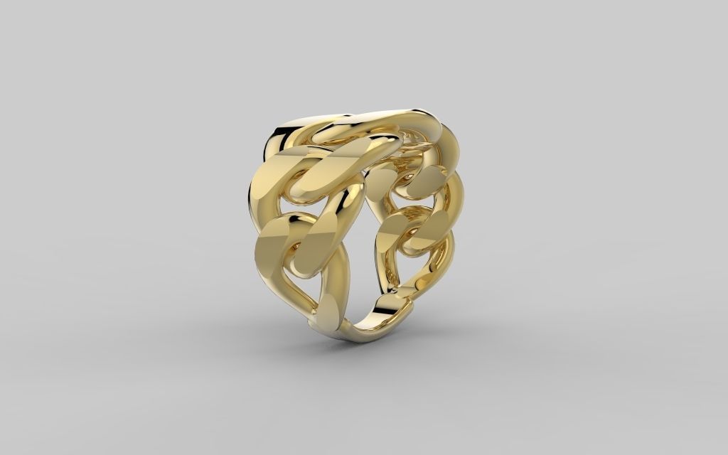 Set Chain - Jewelry 3D - 4 Models 3D Model Collection_3
